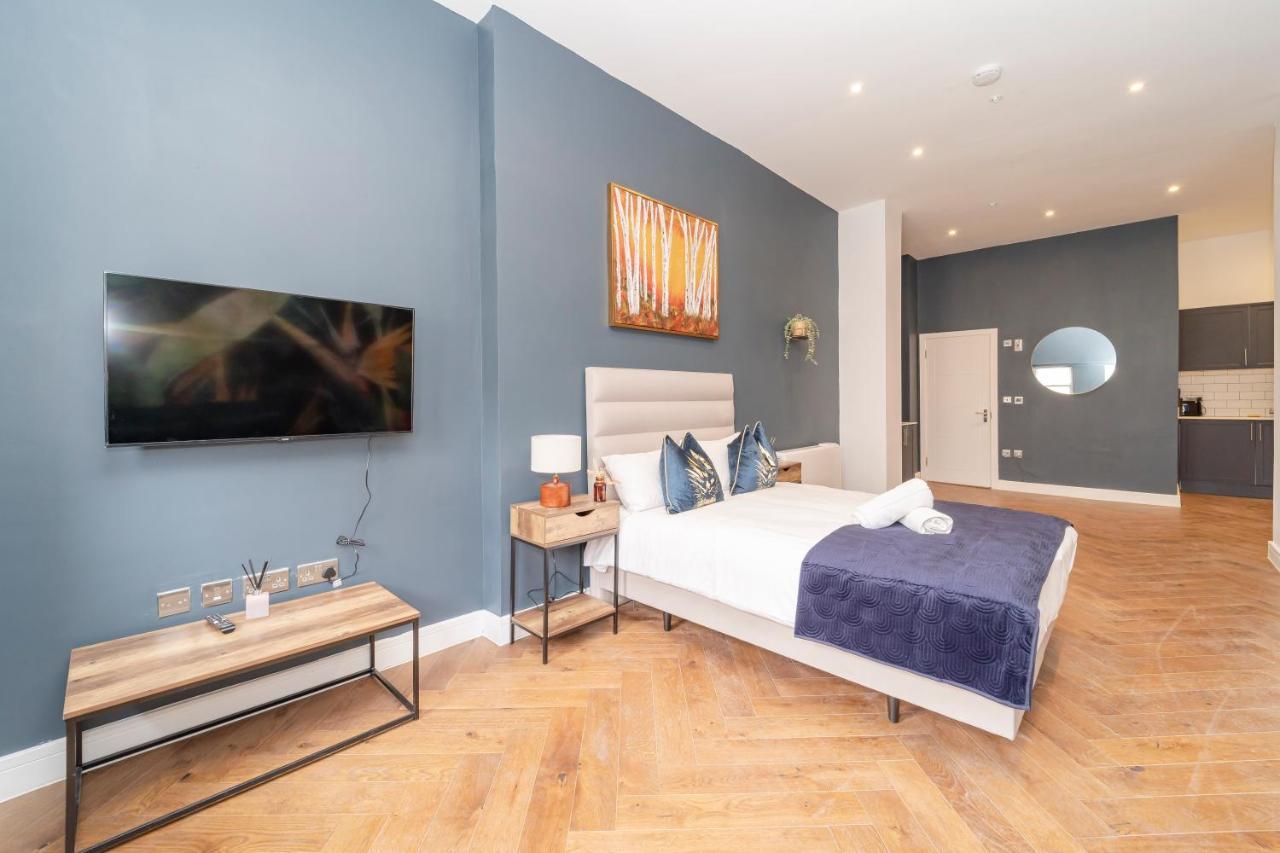 Morden Studio Flat Moments Away From Brighton Seafront Apartment Екстериор снимка